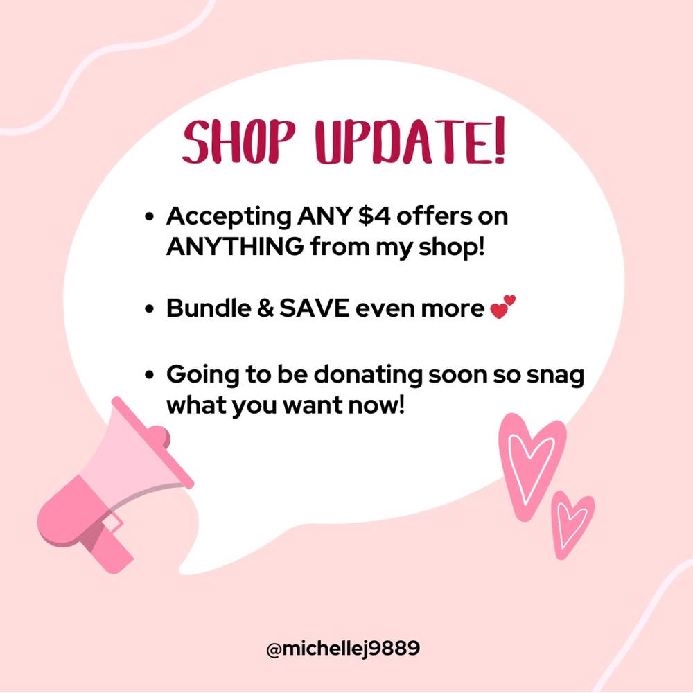 Shop Update Announcement